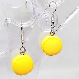 7/$10 Macaroon Cookie Earrings, New